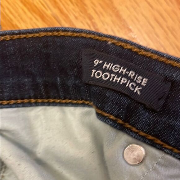 J. Crew Blue Toothpick Skinny Jeans - Picture 3 of 4